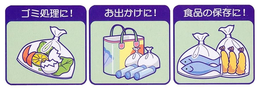 Amazon.co.jp: BOX ポリ袋 200枚×3個パック エンボス 半透明 AB